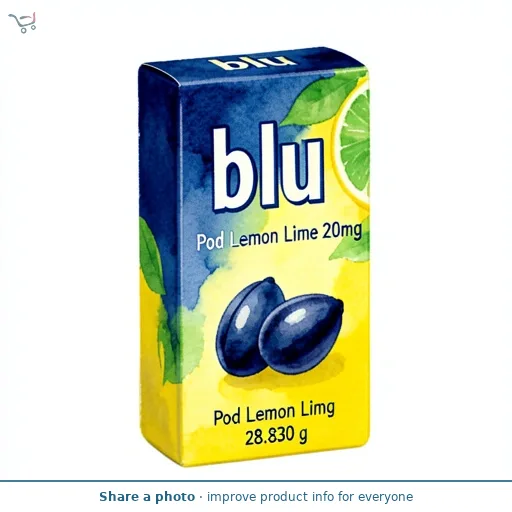 Blu Pod Lemon Lime 20mg