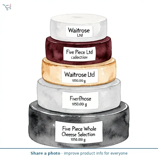 Five Piece Whole Cheese Selection