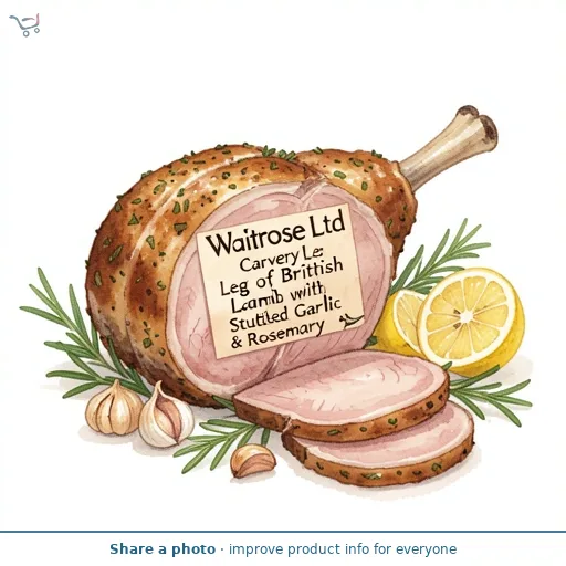 Carvery Leg of British Lamb Studded with Garlic & Rosemary