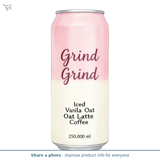 Grind Iced Vanilla Oat Latte Coffee