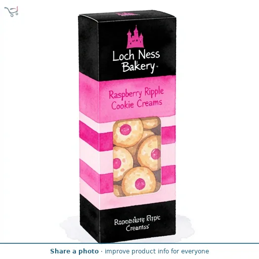 Loch Ness Bakery Raspberry Ripple Cookie Creams