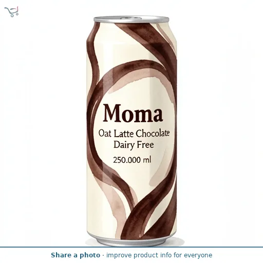 MOMA Oat Latte Chocolate flavour Dairy Free