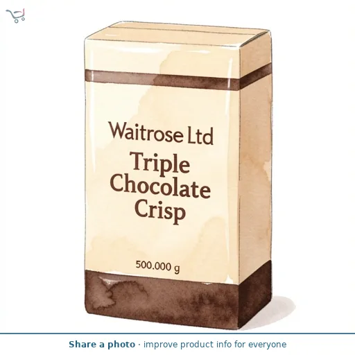 Waitrose Triple Chocolate Crisp