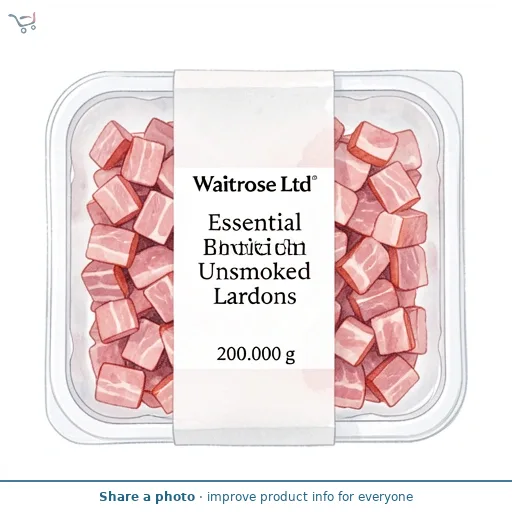 Essential British Unsmoked Bacon Lardons