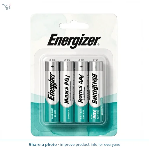 Energizer Max Plus AA Alkaline Batteries x4