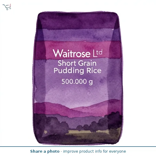Waitrose Short Grain Pudding Rice