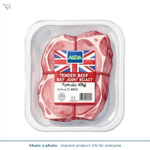 ASDA Tender Beef Joint Roast (Typically 400g) (Typically 0.4KG)