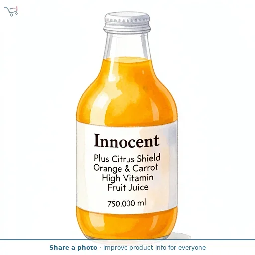 Innocent Plus Citrus Shield Orange & Carrot Juice With Vitamins