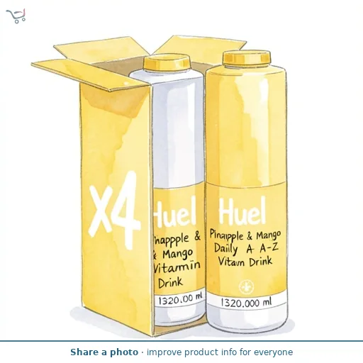 Huel Pinapple & Mango Daily A-Z Vitamin Drink