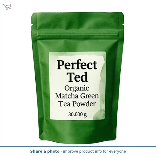 Perfect Ted Organic Matcha Green Tea Powder
