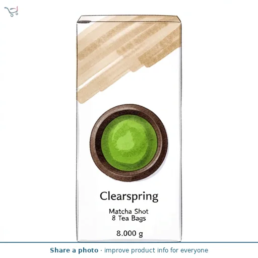 Clearspring Matcha Shot 8 Tea Bags