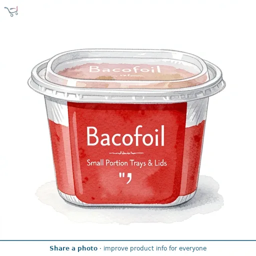 Bacofoil Small Portion Trays & Lids