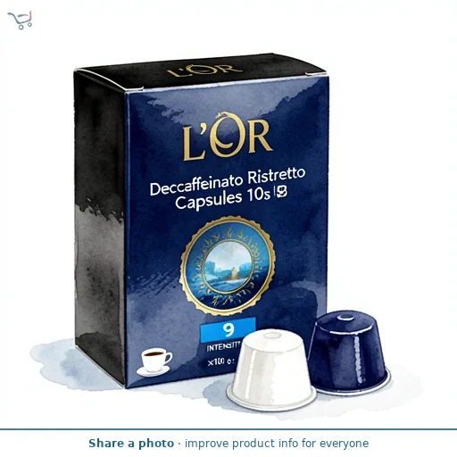 L'Or Decaffeinato Ristretto Capsules 10s