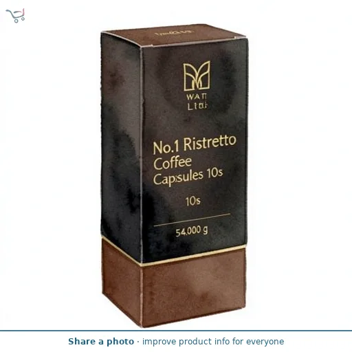 No.1 Ristretto Coffee Capsules 10s