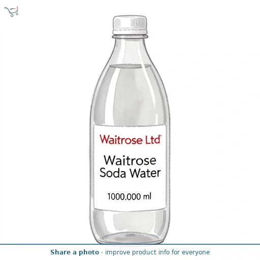 Waitrose Soda Water