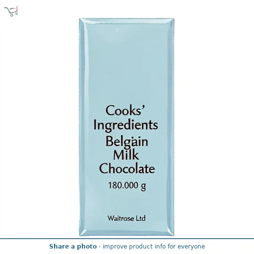 Cooks' Ingredients Belgian Milk Chocolate