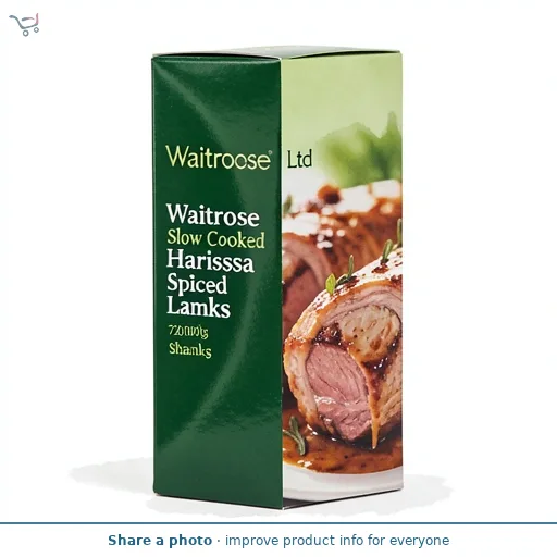 Waitrose Slow Cooked Harissa Spiced Lamb Shanks