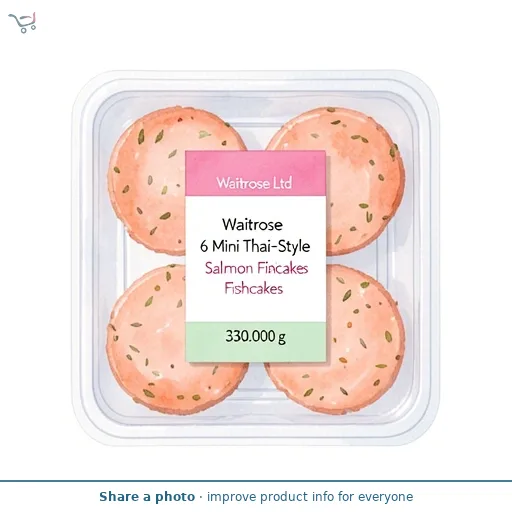 Waitrose 6 Mini Thai-Style Salmon Fishcakes
