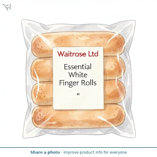 Essential White Finger Rolls