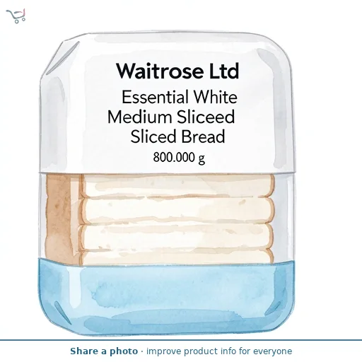 Essential White Medium Sliced Bread