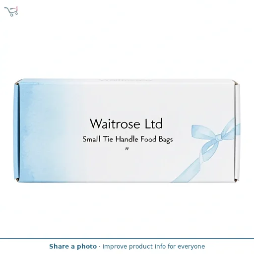 Waitrose Small Tie Handle Food Bags