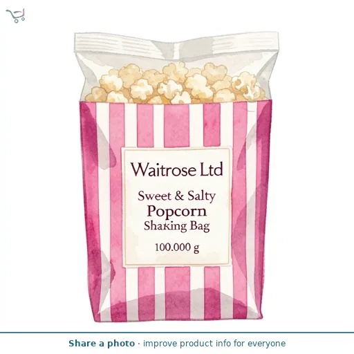 Waitrose Sweet & Salty Popcorn Sharing Bag