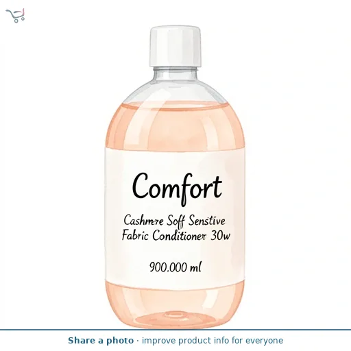 Comfort Cashmere Soft Sensitive Fabric Conditioner 30w