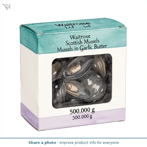 Waitrose Scottish Mussels in Garlic Butter