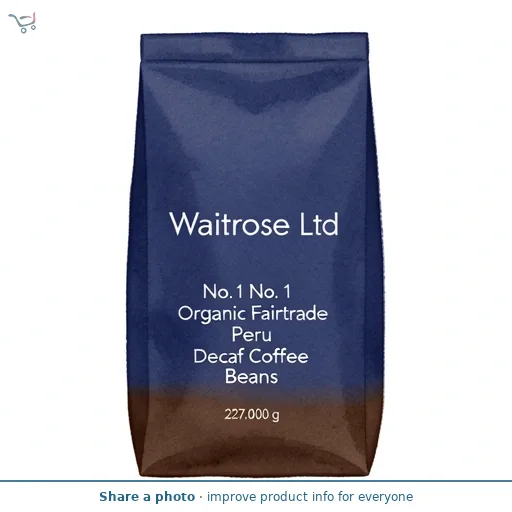 No.1 Organic Fairtrade Peru Decaf Coffee Beans