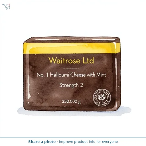 No. 1 Halloumi Cheese with Mint Strength 2