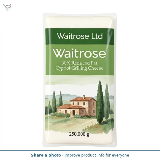 Waitrose 30% Reduced Fat Cypriot Grilling Cheese