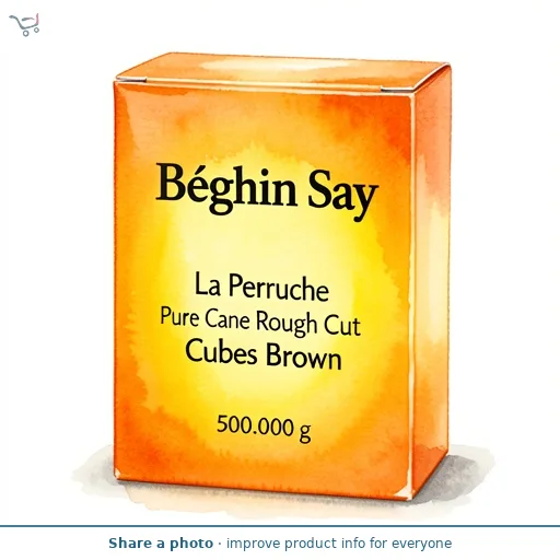 La Perruche Pure Cane Rough Cut Cubes Brown