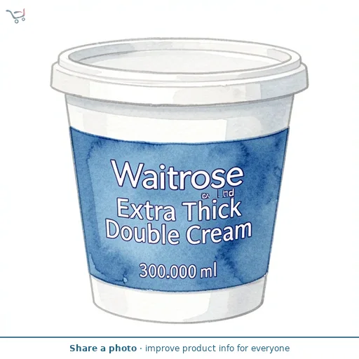 Waitrose Extra Thick Double Cream