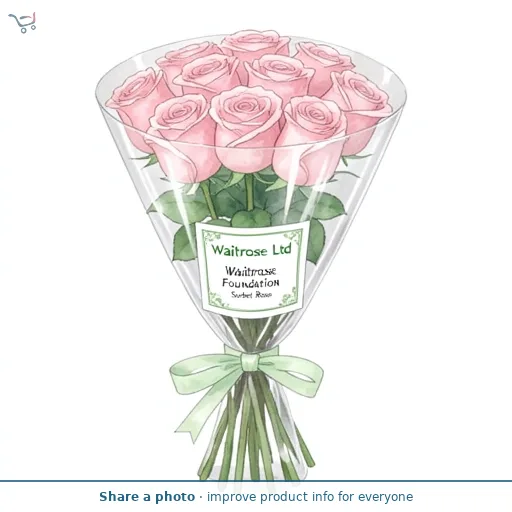 Waitrose Foundation Sorbet Roses