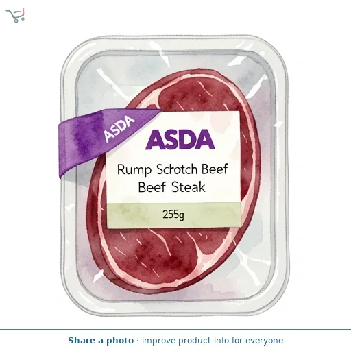 ASDA Rump Scotch Beef Steak 255g