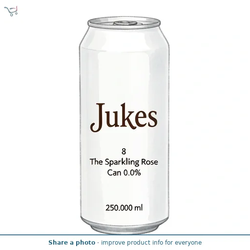 Jukes 8 The Sparkling Rose Can 0.0%