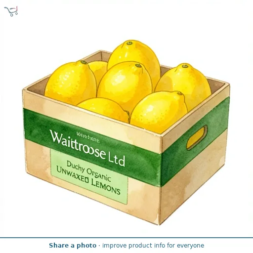 Duchy Organic Unwaxed Lemons