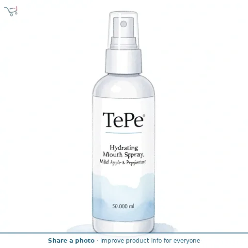 TePe Hydrating Mouth Spray, Mild Apple & Peppermint
