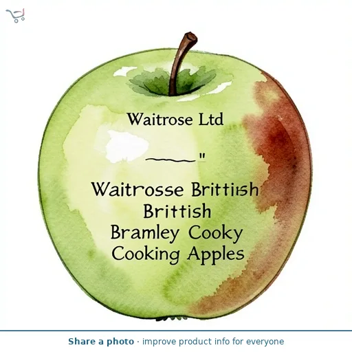 Waitrose British Bramley Cooking Apples
