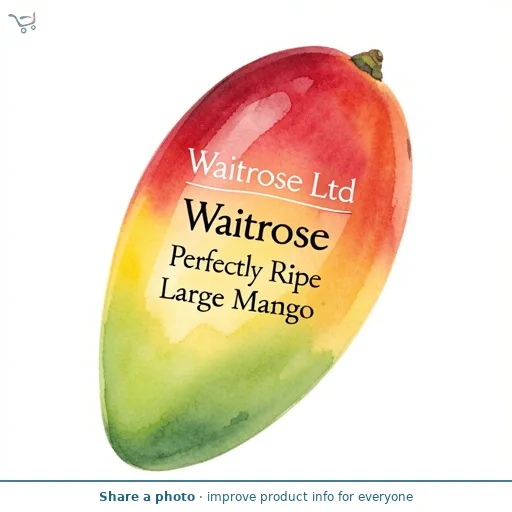 Waitrose Perfectly Ripe Large Mango