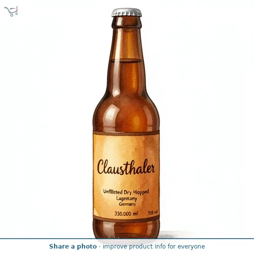 Clausthaler Unfiltered Dry Hopped Lager Germany