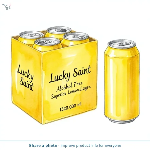 Lucky Saint Alcohol Free Lemon Lager