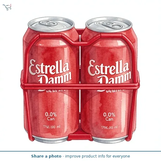Estrella Damm 0.0% Can