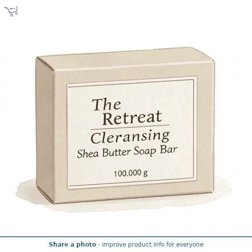 Retreat Cleansing Shea Butter Soap Bar