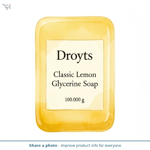 Droyts Classic Lemon clear Glycerine Soap