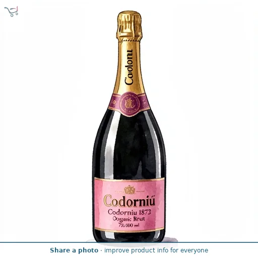 Codorniu 1872 Organic Rose Brut