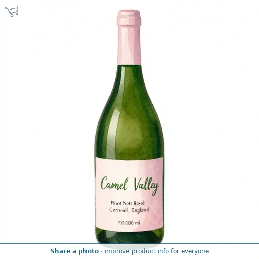 Camel Valley Pinot Noir Rosé Brut Cornwall, England