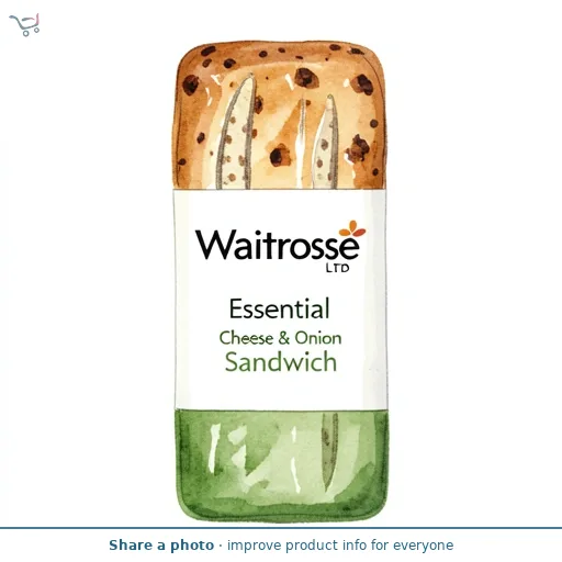 Essential Cheese & Onion Sandwich