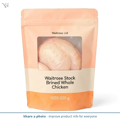 Waitrose Stock Brined Whole Chicken