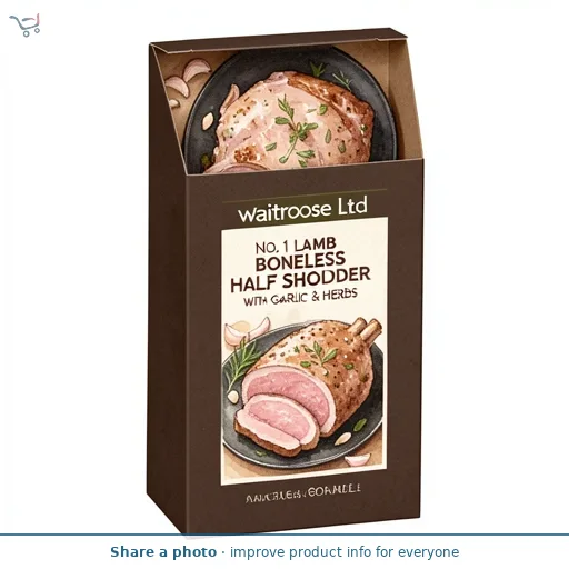 No.1 Lamb Boneless Half Shoulder with Garlic & Herbs